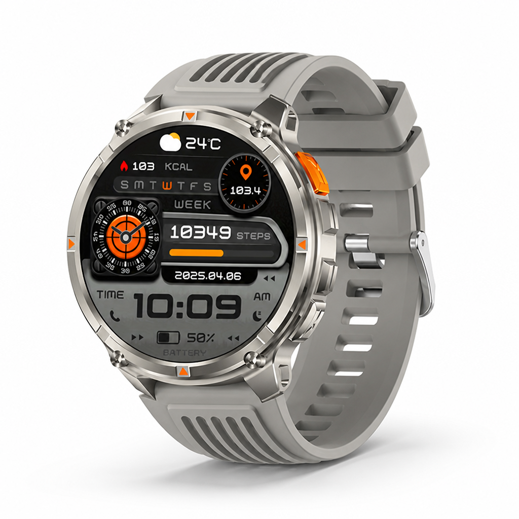 90-Day Standby Fitness Smartwatch (1.7-Inch HD Display)