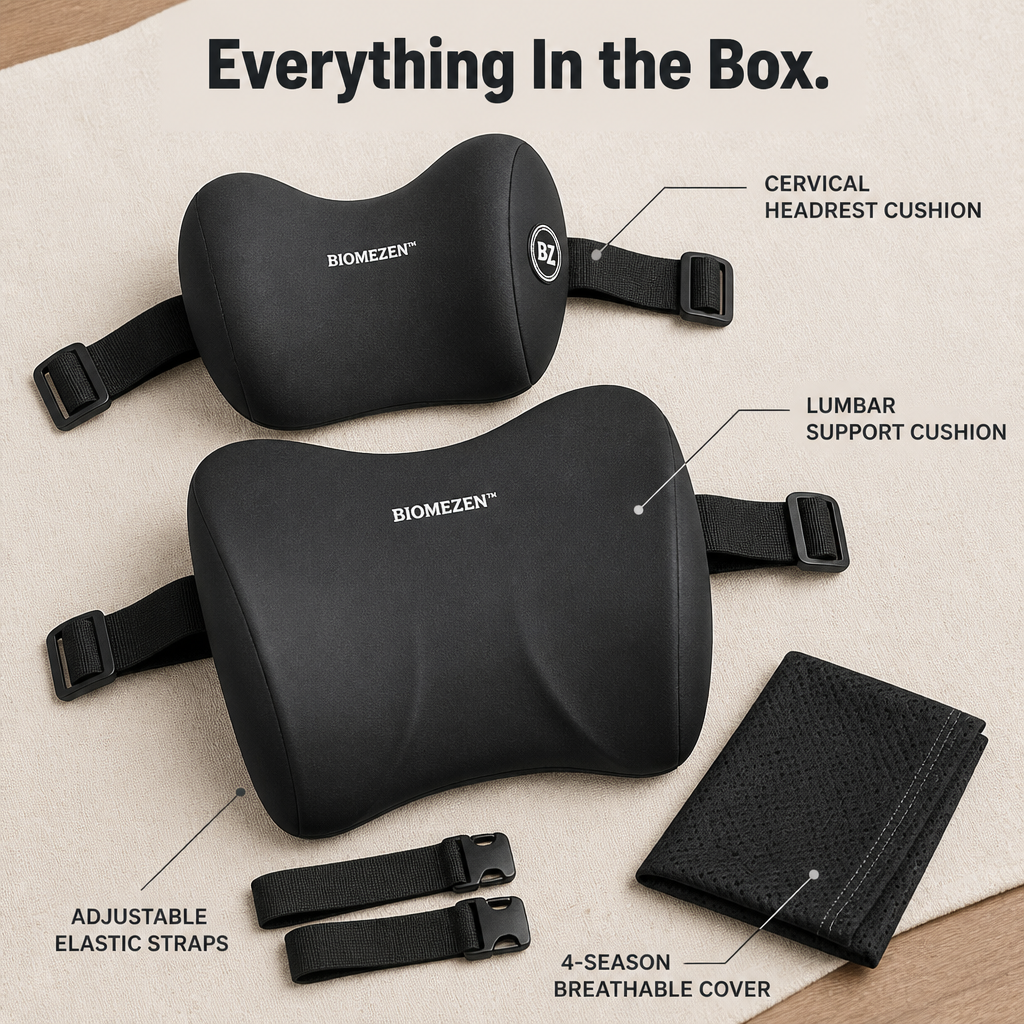 LuminaCurve™ — Drive Pain-Free and Step Out Energized Every Time