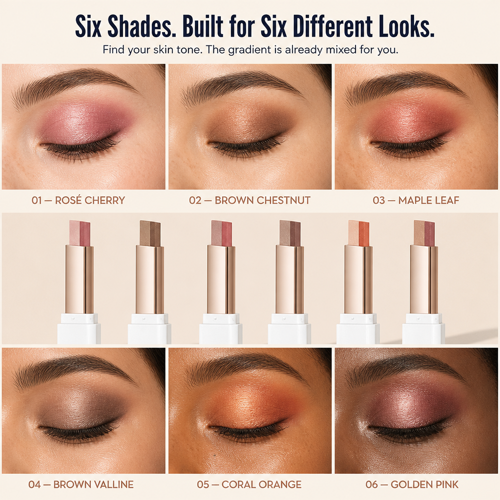 LumeShade™ — Swipe to Create Two-Tone Smokey Eyes in Less Than Ten Seconds