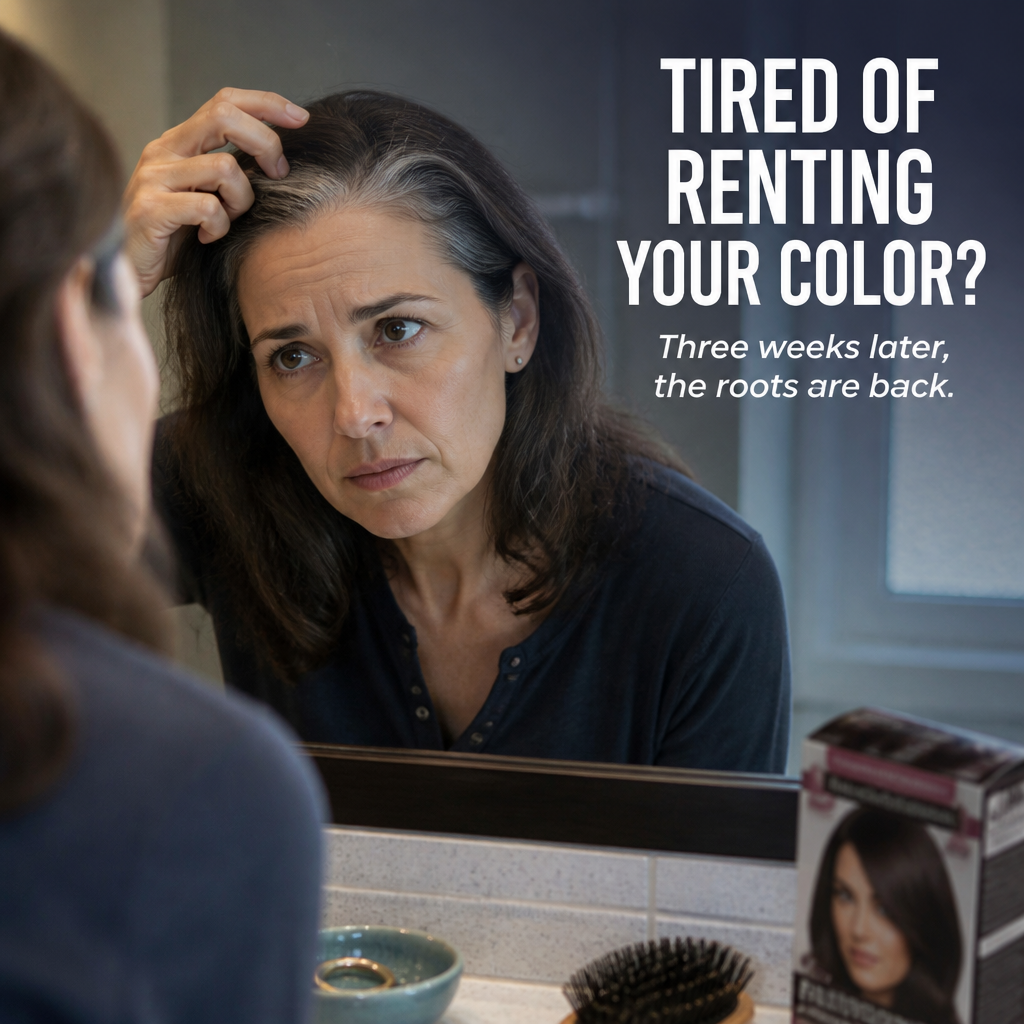 PureHue™ — Restore Natural Hair Color Without Using A Single Drop Of Dye