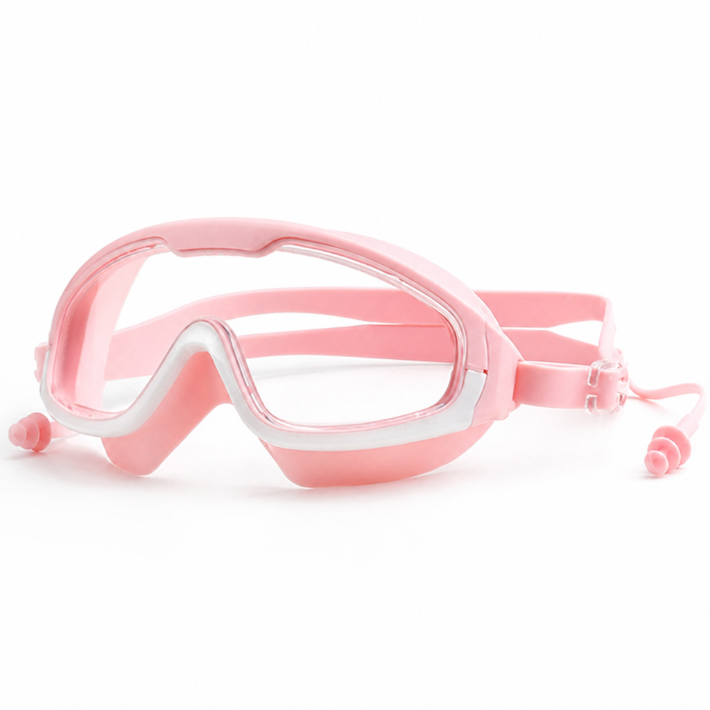 Anti-Fog & UV Protection Adjustable Strap Swim Goggles