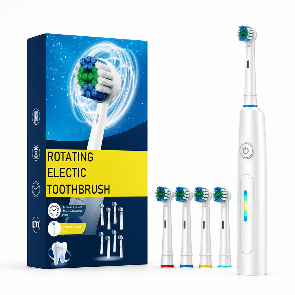 Multi-Mode IP67 Waterproof USB-Rechargeable Electric Toothbrush