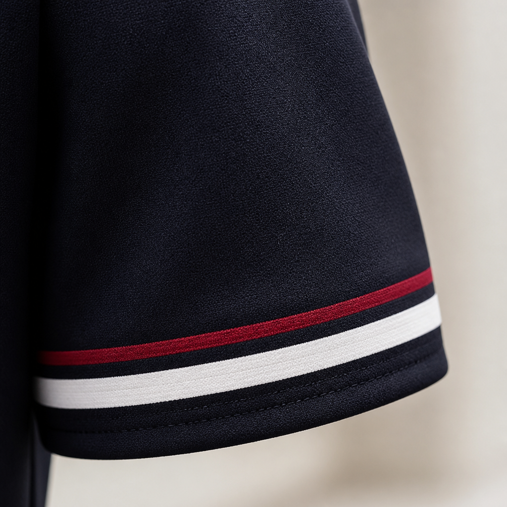 Marsten™ – Custom Zip-Collar Shirt with Matching Shorts Set for Men
