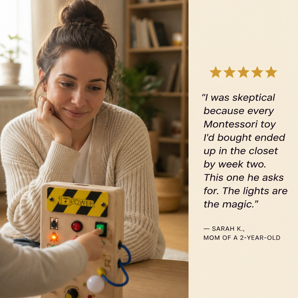SparkJoy™ — Swap Phone Meltdowns for 30 Minutes of Peaceful Play