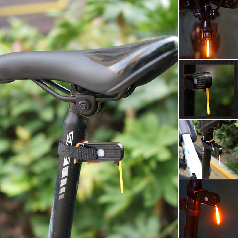 USB Rechargeable Rear LED Light for Bicycles
