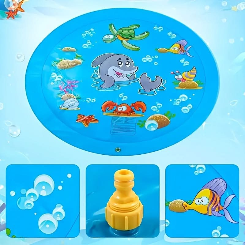 Summer Water Spray Mat for Outdoor Family Enjoyment