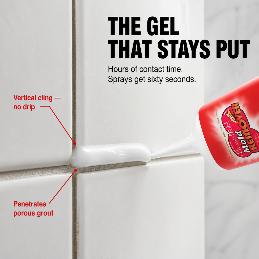 MorphoGuard™ — Remove Black Mold From Grout Without Bleach or Scrubbing