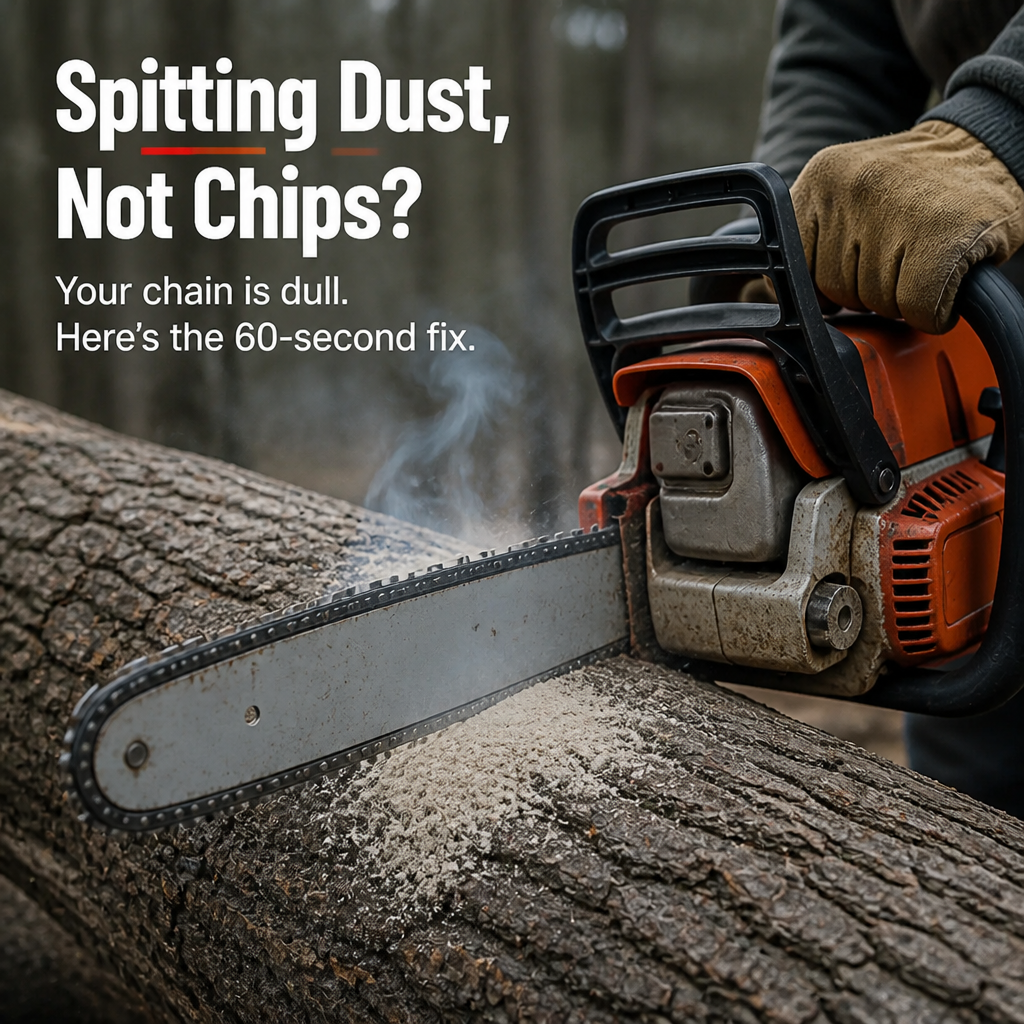 EdgePulse™ — Hone Any Chainsaw in 60 Seconds Directly on the Bar