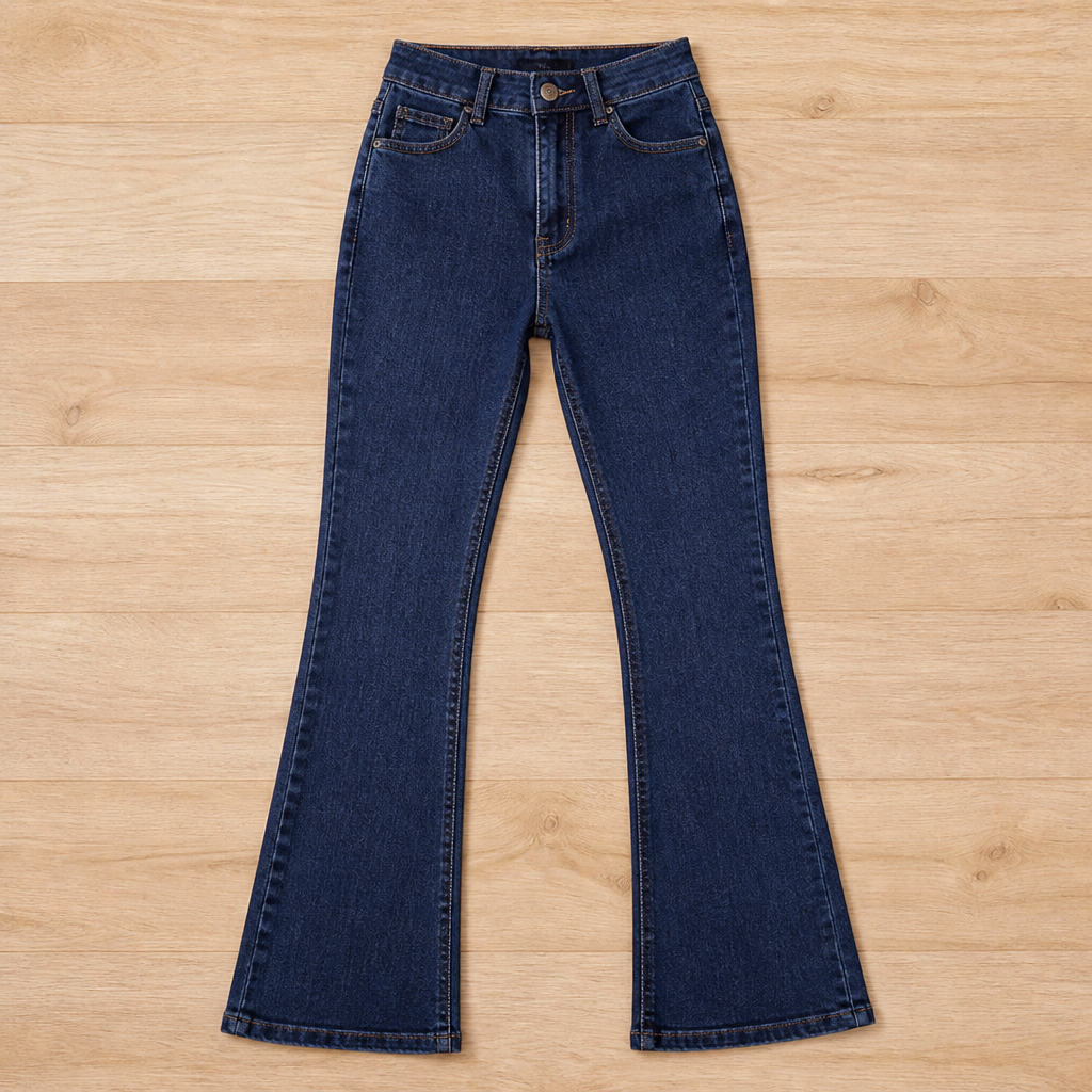 BellaCurve™ Stretch Flare Jeans — Unleash Confidence with Every Curve-Hugging Step