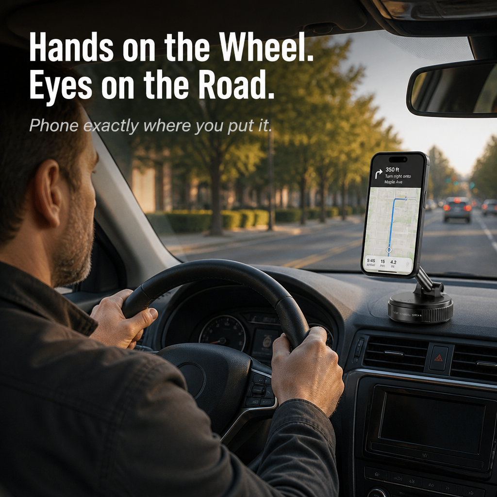 VeloGrip™ — Secure Your Phone Through Every Jolt, Brake & Backroad