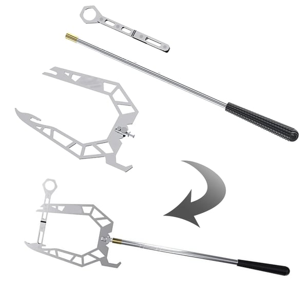 Stainless Steel Telescopic Boat Dock Hook