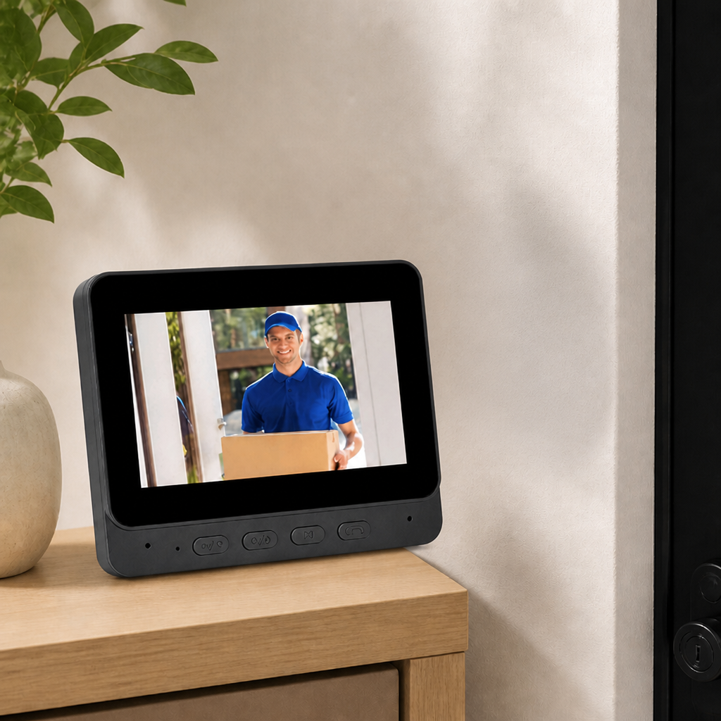 SecureSight™ — Take Instant Control with Sharp, Night-Ready Front Door Security
