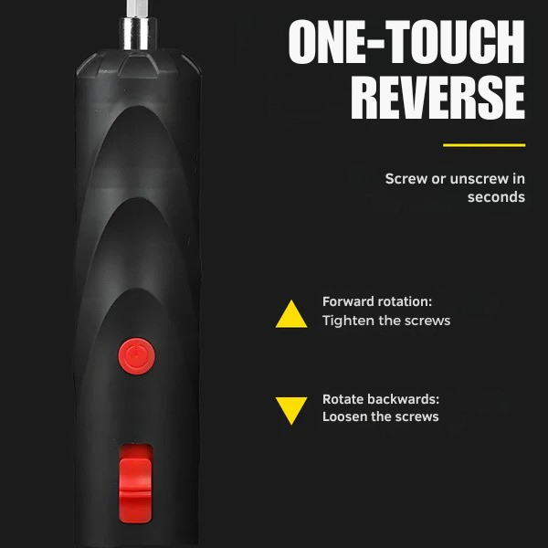 TurboDrive™ — Command Every Screw with Effortless Power and No Hand Pain