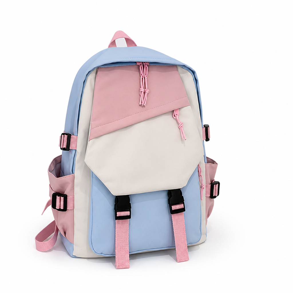 Lightweight Large-Capacity Korean-Style Backpack (Pencil Bag & Handbag Option)