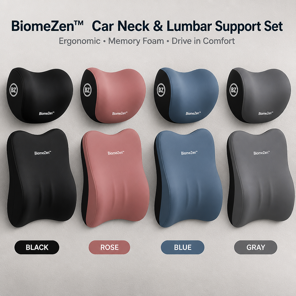 LuminaCurve™ — Drive Pain-Free and Step Out Energized Every Time