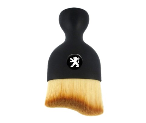 Set of 2 Soft Bristle Brushes for Car Interior Cleaning