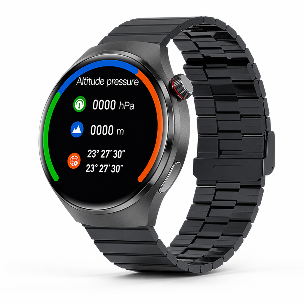 AMOLED HD EKG Smartwatch (GPS & Bluetooth Calling)