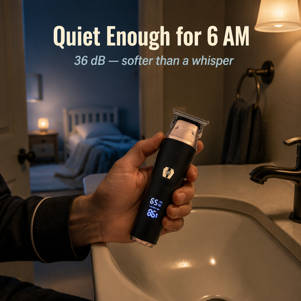 TitanEdge™ — Achieve Pro Fades at Home Without Mid-Cut Battery Failures