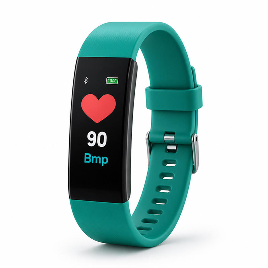 Simple LED Heart & Blood Pressure Senior Smartwatch