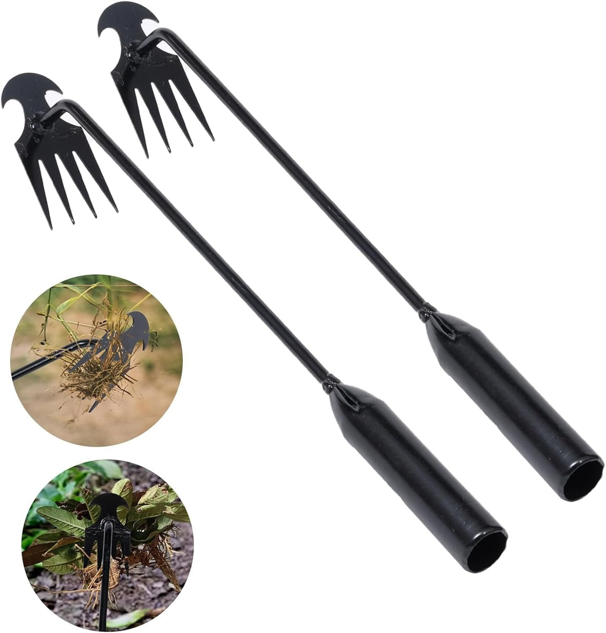 Garden Weed Remover with Long Handle – Effortless Tool for Lawns, Orchards & Flower Beds
