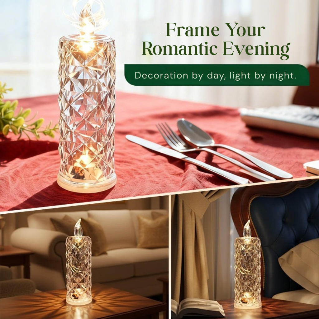LumaSerene™ — Wrap Your Home in Safe, Mesmerizing Candlelight Magic