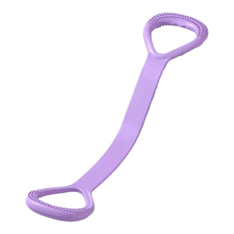 Non-Slip Handle Silicone Stretching Band for Yoga and Exercise
