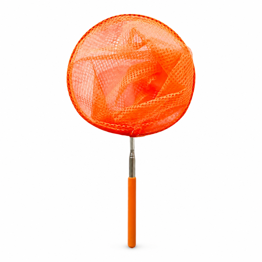 Telescopic Aluminum Fine Mesh Pool Skimmer (Adjustable 50-81 cm)