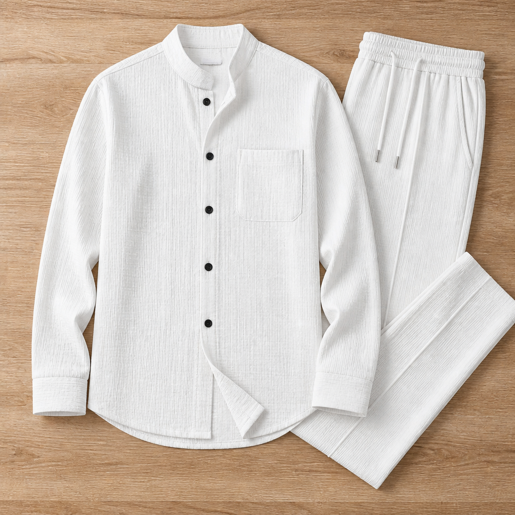 TailorEase™ 2-Piece Waffle Set — Feel Effortlessly Sharp and Completely Free All Day Long