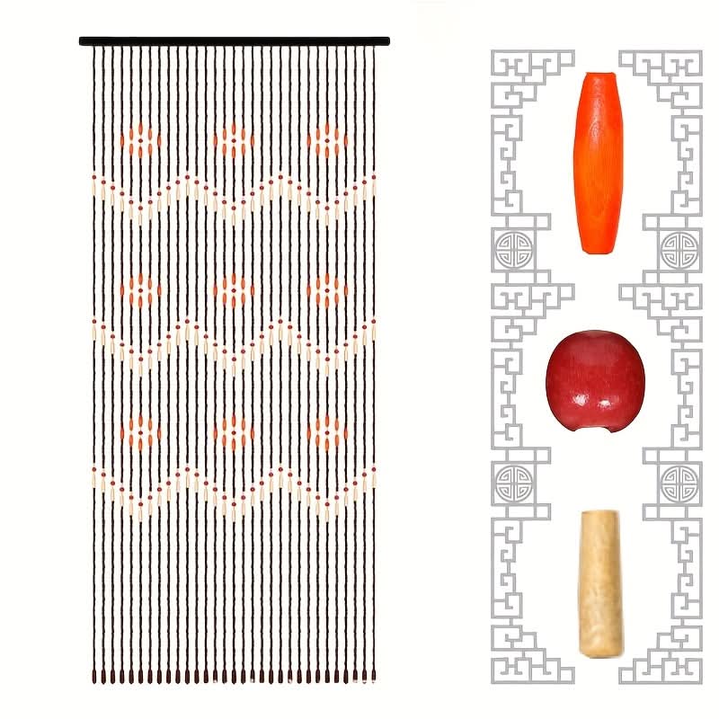 Bamboo Curtain for Cabinet and Aisle Decor – Hanging Design