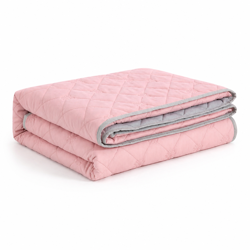 Breathable Cooling Diamond-Quilted Blanket
