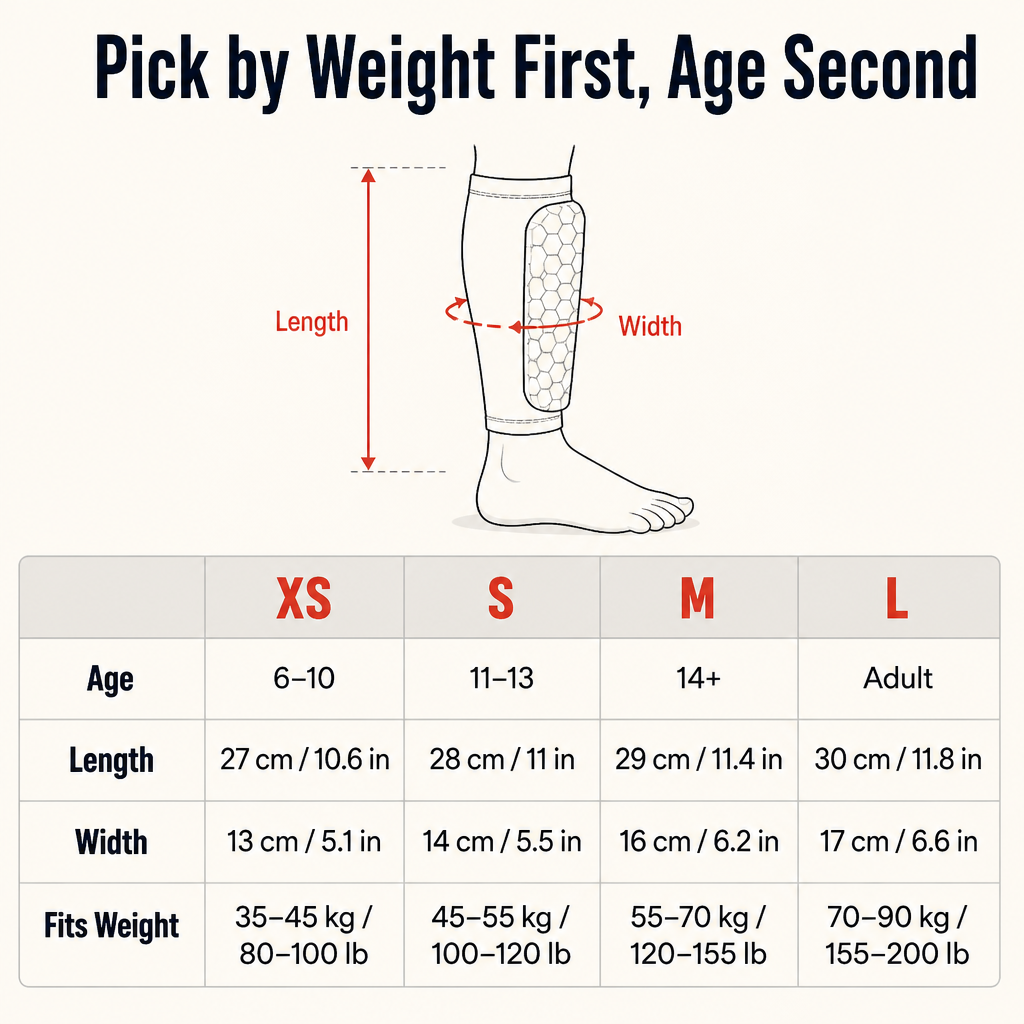 RevoGuard™ — Protect Young Shins Against Every Tackle Without Bulk or Slip