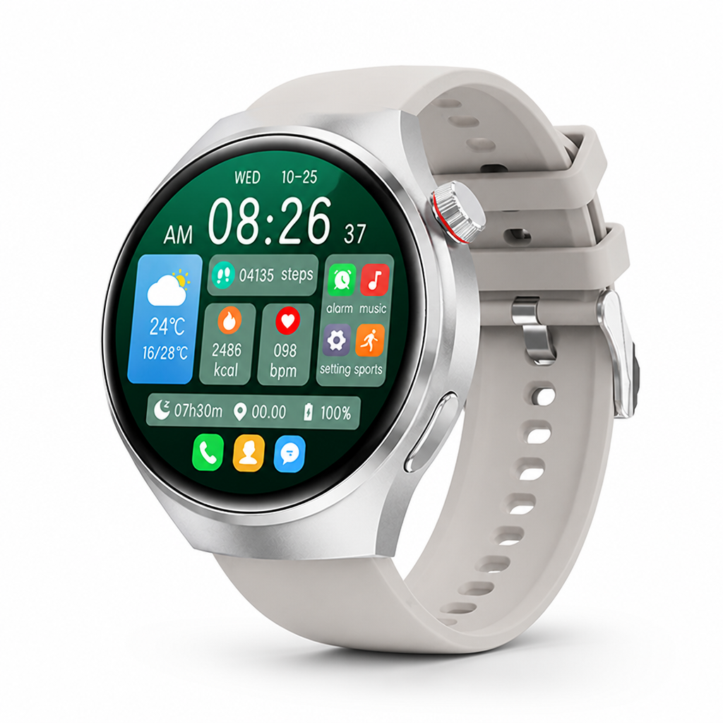 AMOLED HD EKG Smartwatch (GPS & Bluetooth Calling)