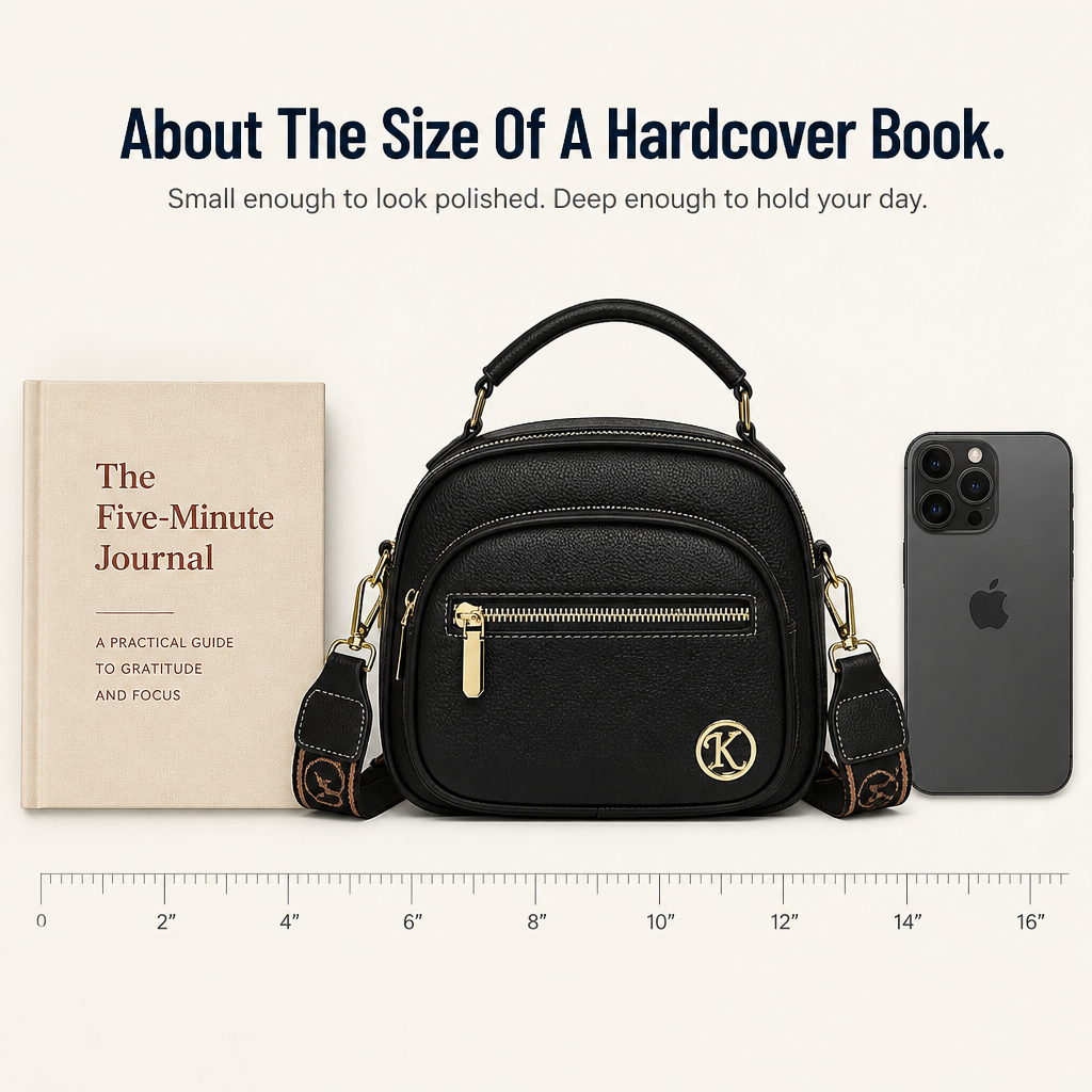Lumevia™ — Discover Every Essential in 5 Clever Pockets Without Searching