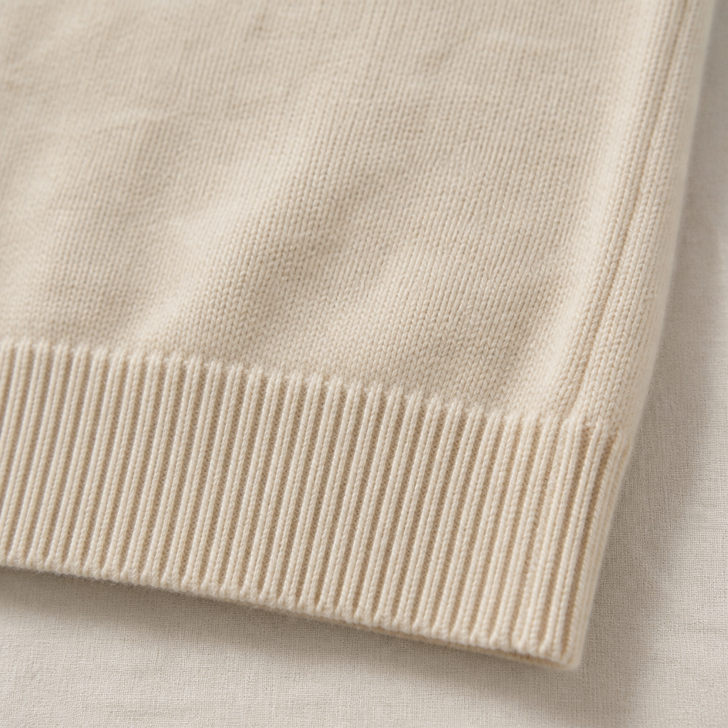 ArcticSilk™ – Comfortable Relaxed-Fit Turtleneck Sweater Featuring Ribbed Edges