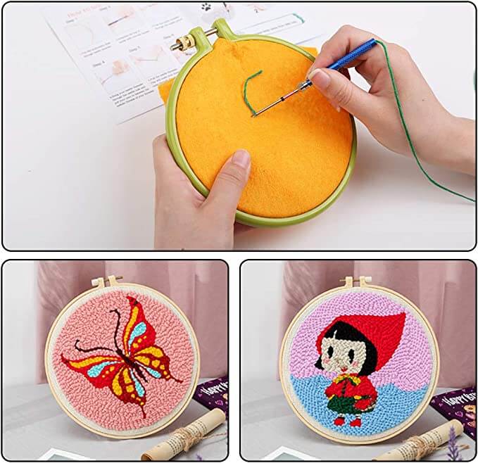 Embroidery | Comfortable Needle Set | Ergonomic & Versatile | ThreadEase