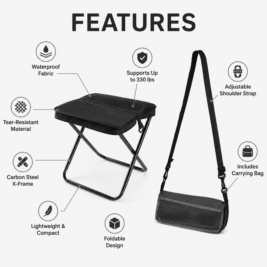 TerraFirm™ — Powerfully Portable Comfort That Holds You Steady Anywhere