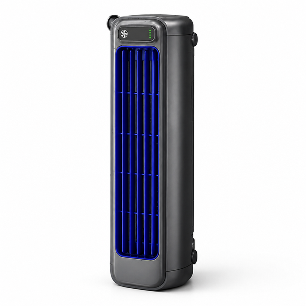 USB Rechargeable 3-Speed Quiet Desk Fan