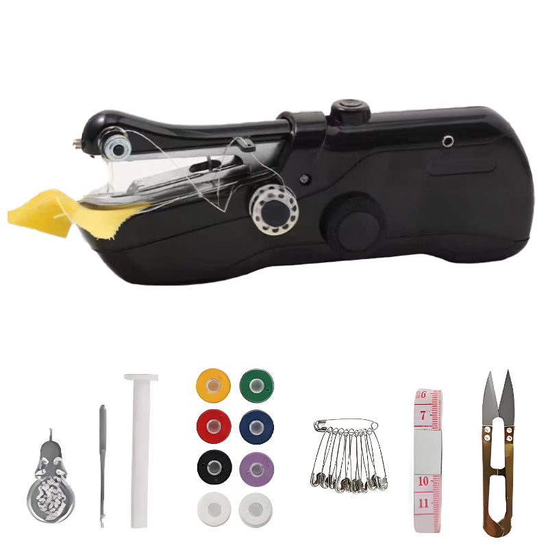 Portable Sewing Machine with Adjustable Speed and Easy Threading