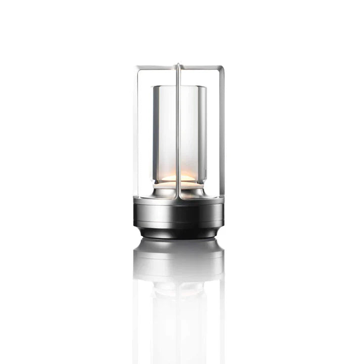 Lumiere Lantern Cordless Crystal Desk Lamp
