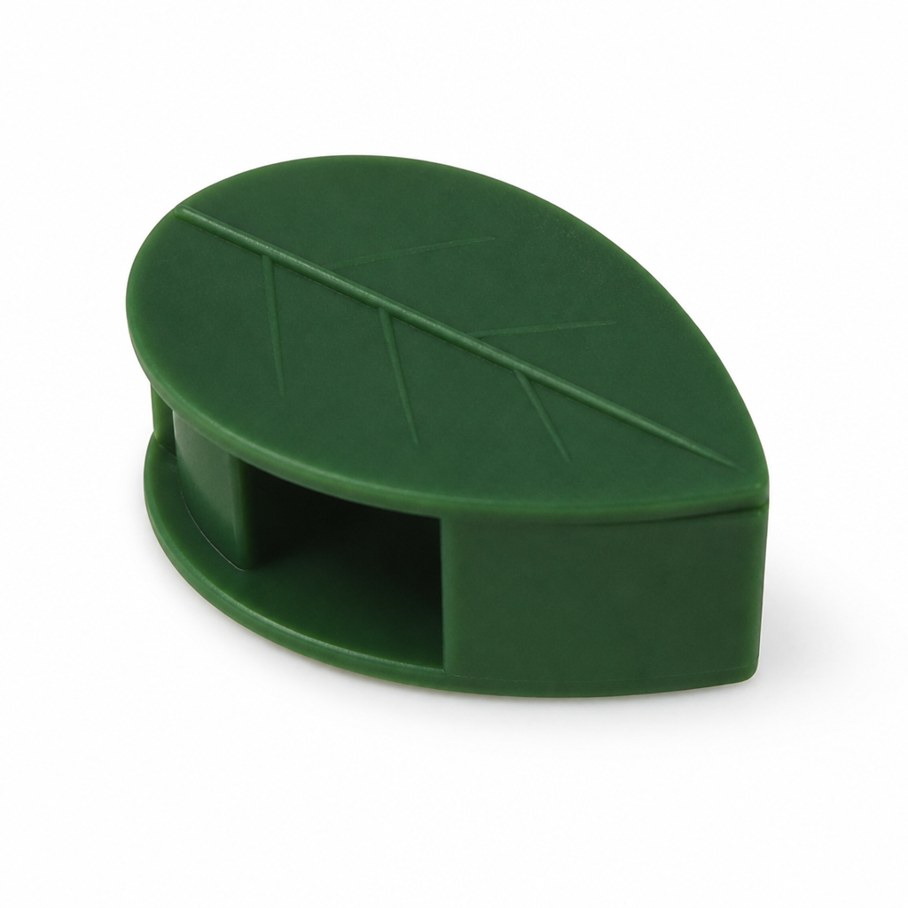 Leaf-Shaped Self-Adhesive Silicone Plant Clips (Set of 20)