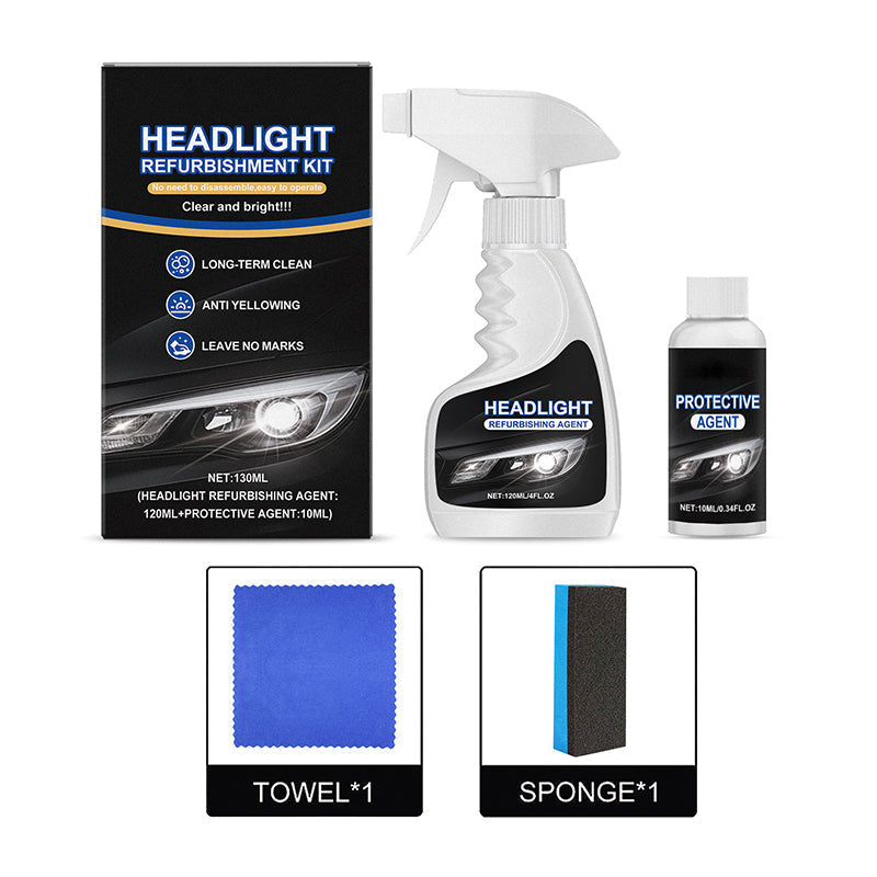 CrystalBeam™ — Instantly Restore Blazing Headlights for Safer, Sharper Night Drives