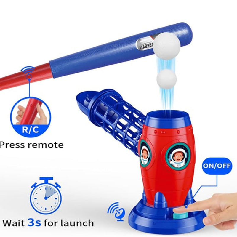 Remote-Controlled Baseball Pitching Machine for Practice