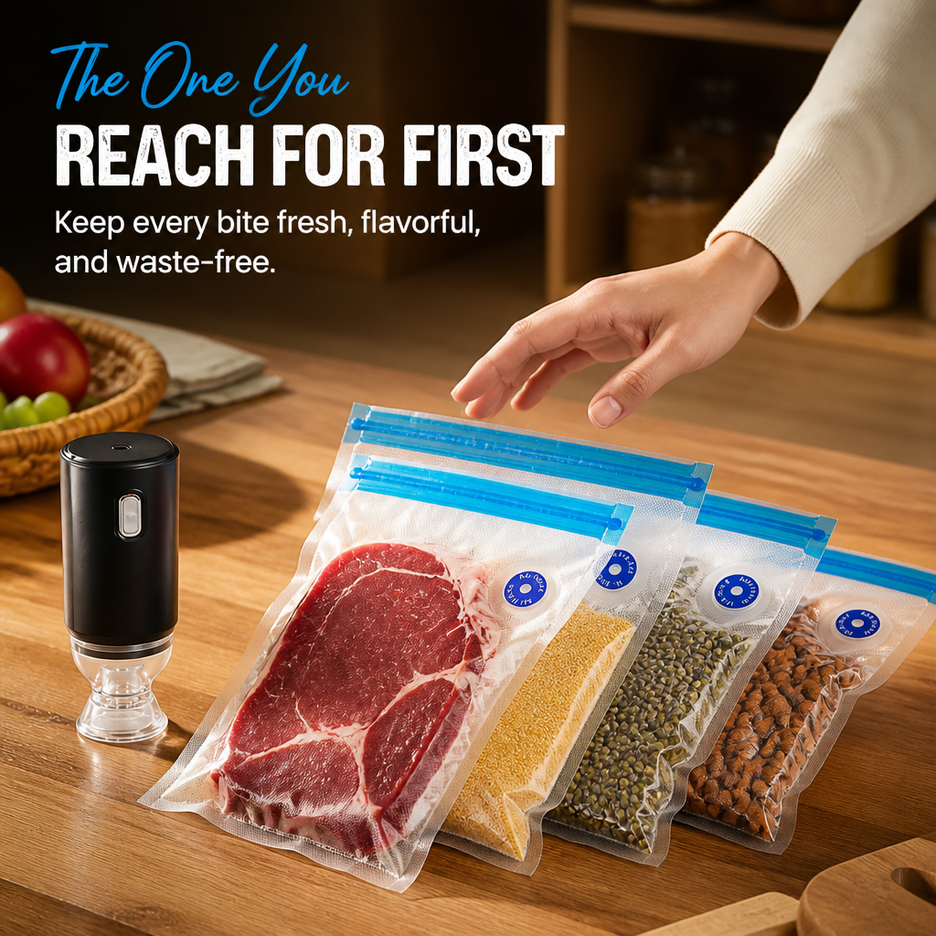 FreshSealPro™ — Keep Every Bite Fresh, Flavorful, and Waste-Free