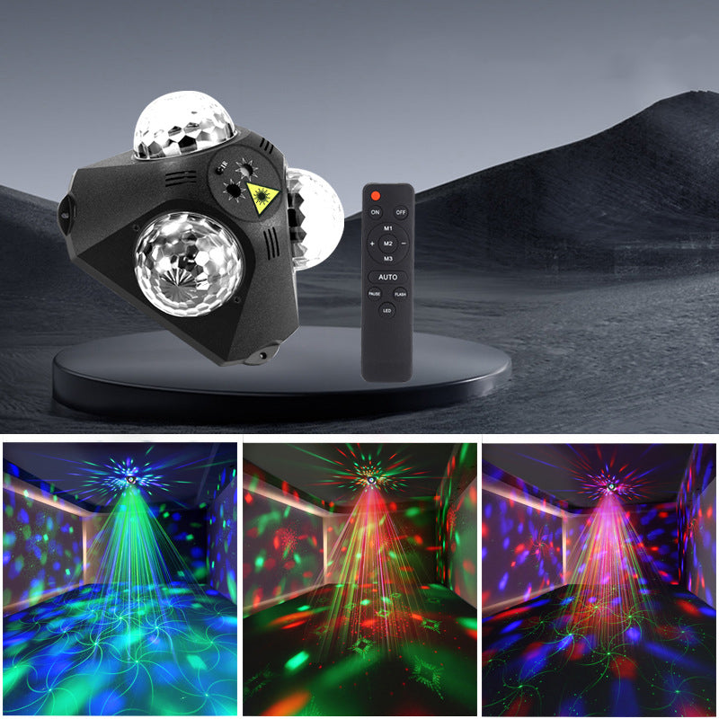 Laser Disco Projector – Strobe Light and RGB Lighting Effects