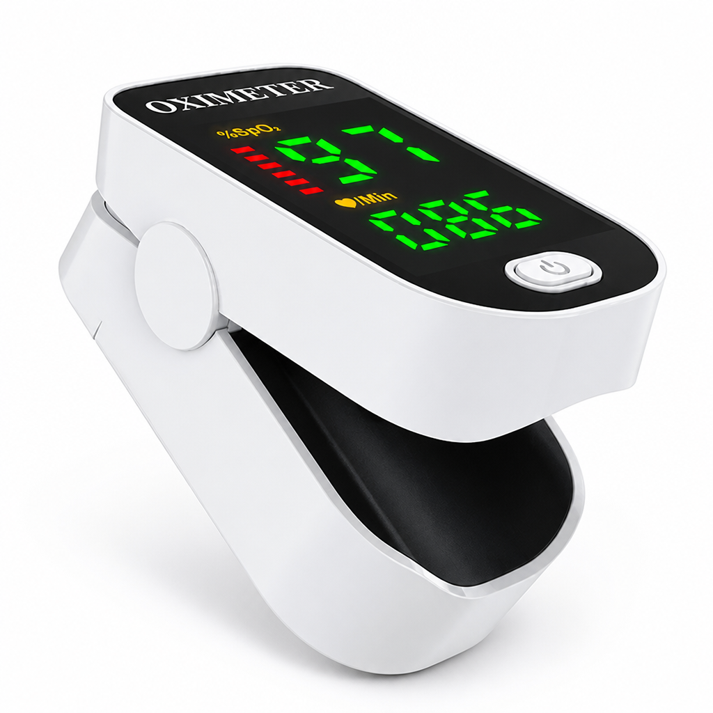Large LED Display Non-Invasive Pulse Oximeter
