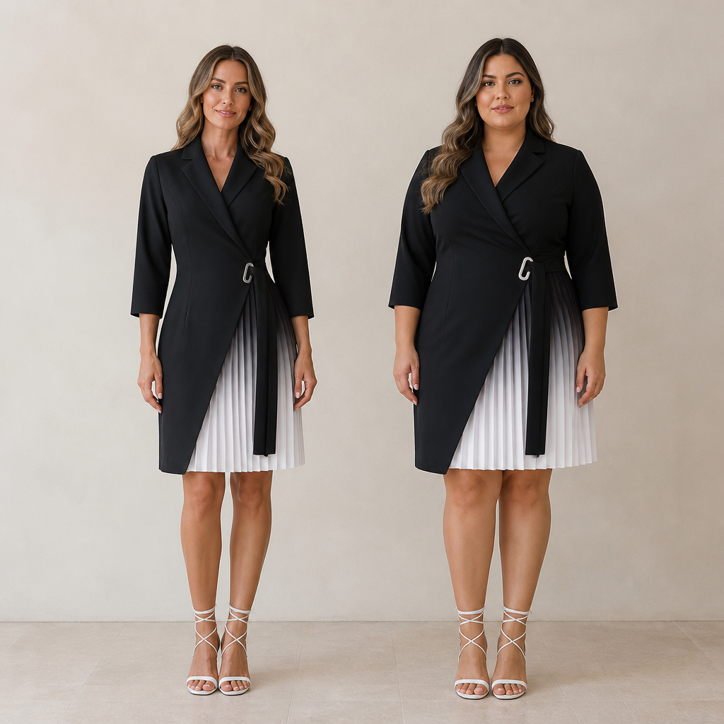 LuminaVita™ Blazer Dress — Command Every Room with Flawless Curves and Effortless Elegance