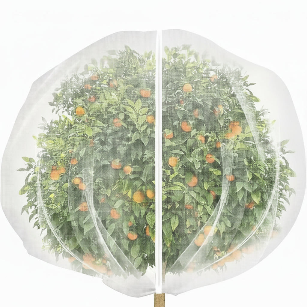 FruitGuard – Adjustable Mesh Bags for Tree Protection