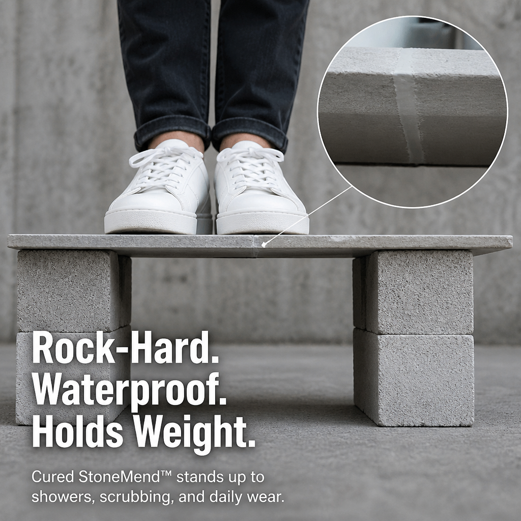 StoneMend™ — Repair Cracks, Chips & Holes in Tiles, Sinks & Stone