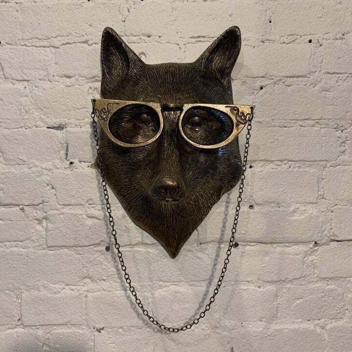 Creative Animal Head Wall Art for Home Decor