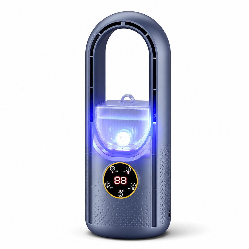 Bladeless USB-Powered Quiet Portable Fan